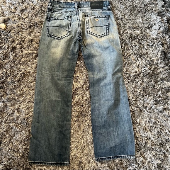 Emporio Armani Brad Easy Fit Men’s Jeans Sz 33 - Picture 3 of 9